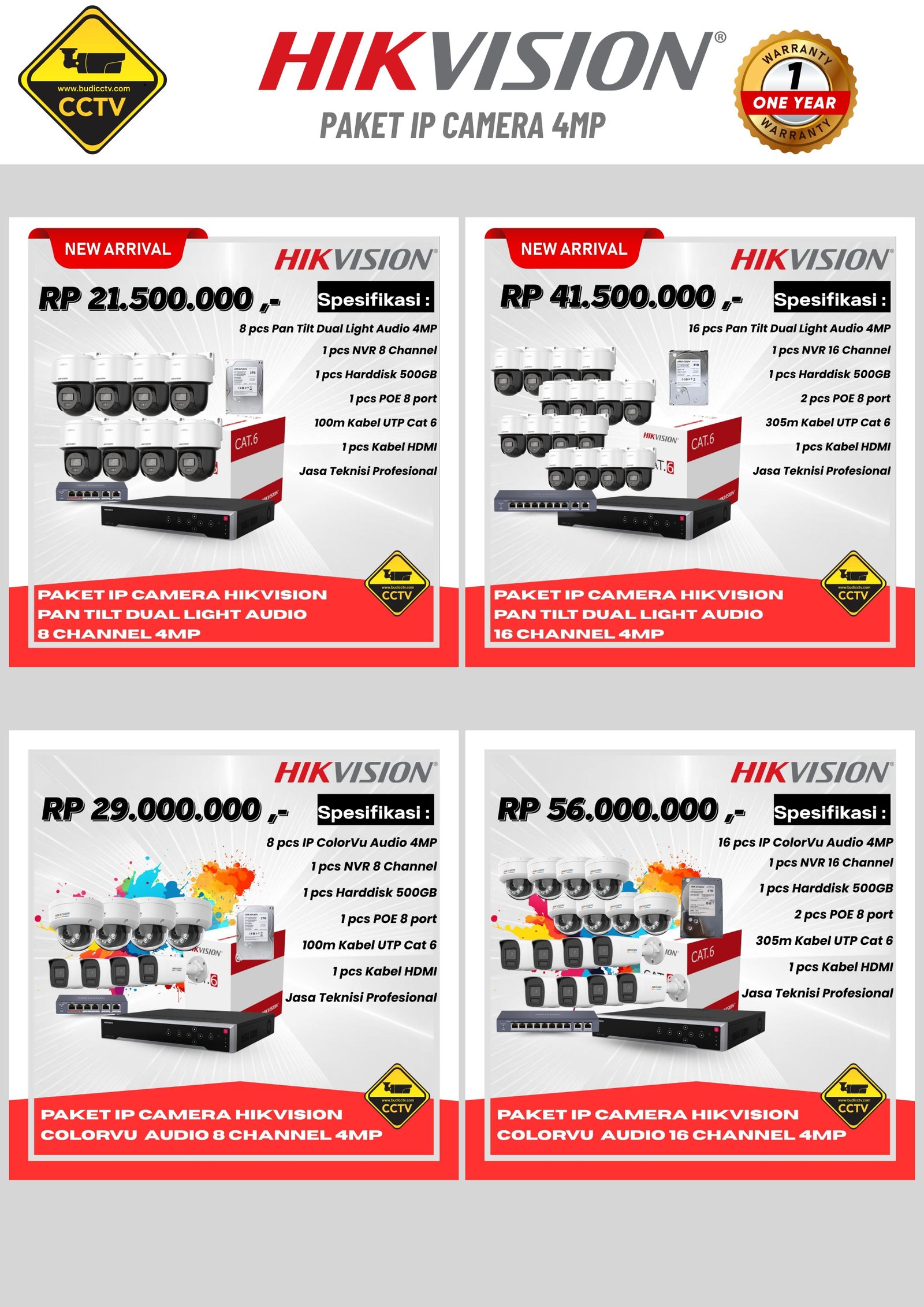 Harga 8 - CCTV SLAWI