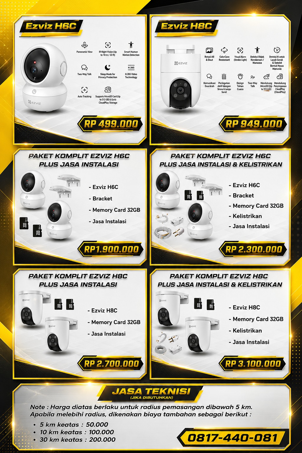 Harga 10 - CCTV SLAWI