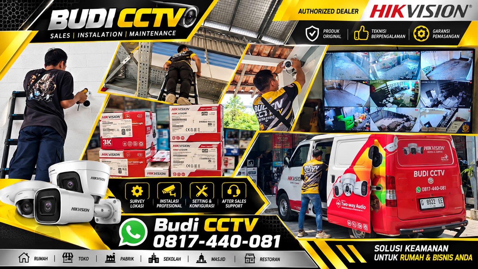 CCTV Hikvision Slawi, Pemutaran Ulang Rekaman bersama Budi CCTV